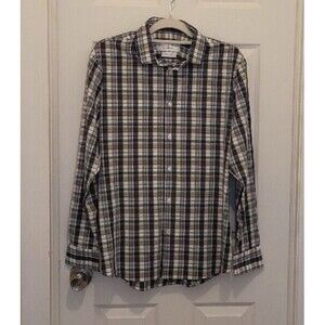 Mizzen+Main Button Up Shirt Stretch Size M